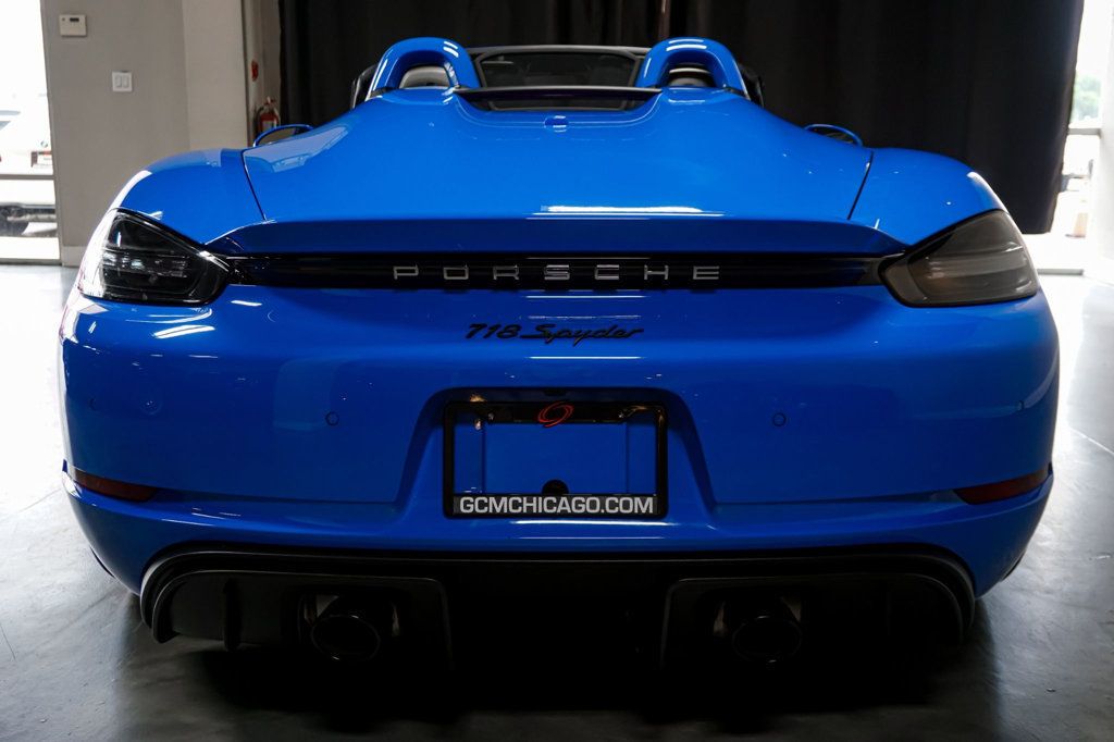 2023 Porsche 718 Spyder *718 Spyder* *6-Speed Manual* *Only 3k Miles* *Shark Blue* *PPF* - 23068097 - 73