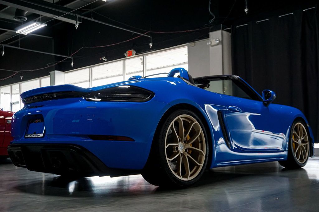 2023 Porsche 718 Spyder *718 Spyder* *6-Speed Manual* *Only 3k Miles* *Shark Blue* *PPF* - 23068097 - 81