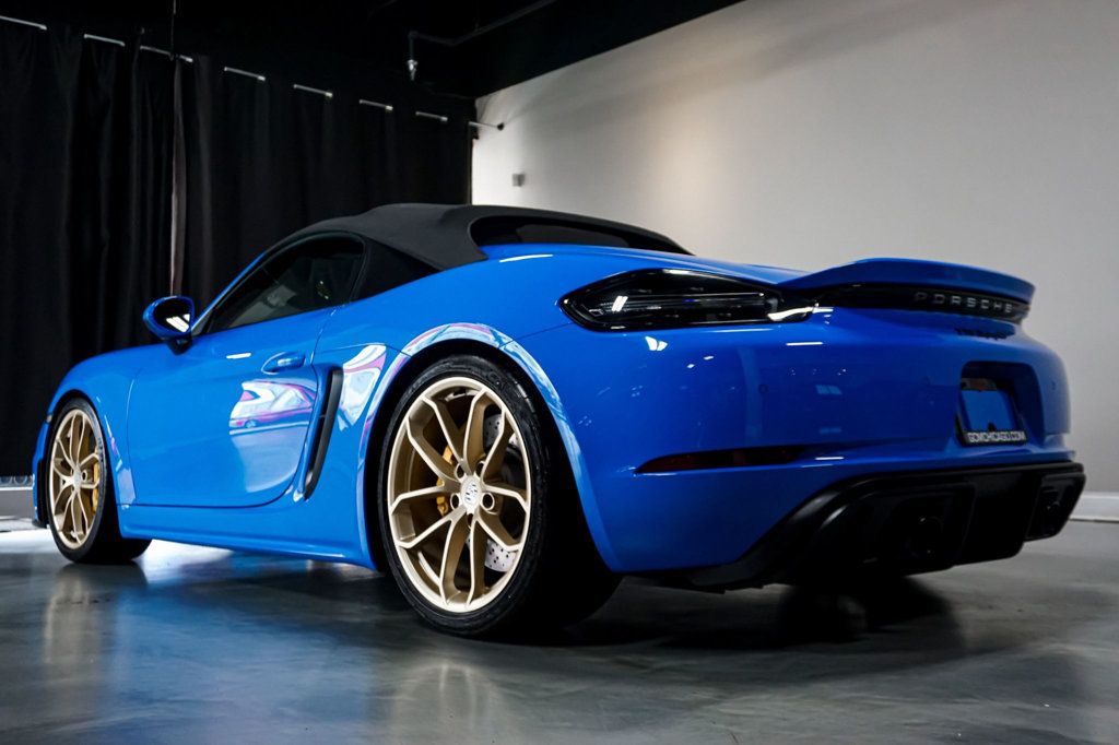 2023 Porsche 718 Spyder *718 Spyder* *6-Speed Manual* *Only 3k Miles* *Shark Blue* *PPF* - 23068097 - 8