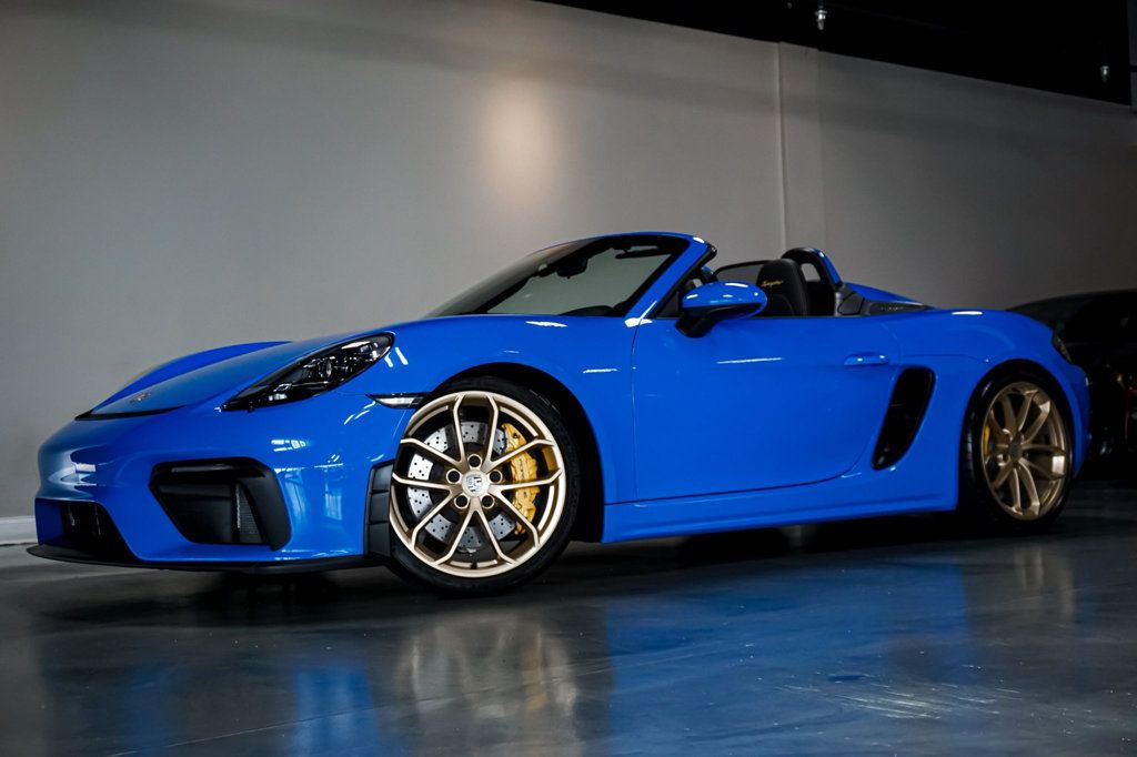 2023 Porsche 718 Spyder *718 Spyder* *6-Speed Manual* *Only 3k Miles* *Shark Blue* *PPF* - 23068097 - 97