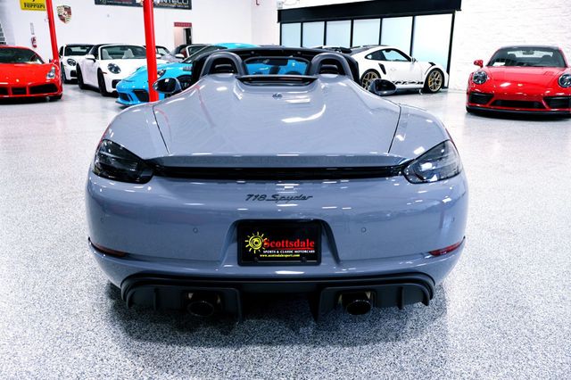 2023 Porsche 718 SPYDER Manual ARCTIC GREY...890 Miles...Rare 6sp Manual  - 22900830 - 12