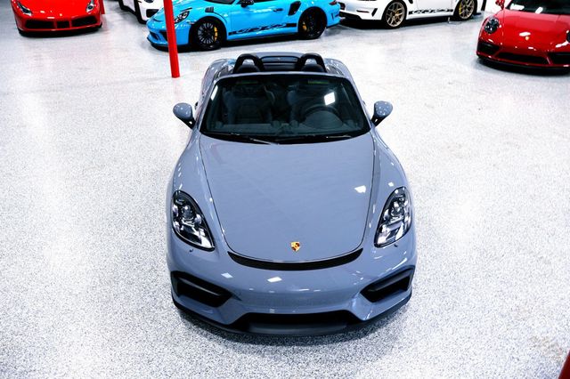 2023 Porsche 718 SPYDER Manual ARCTIC GREY...890 Miles...Rare 6sp Manual  - 22900830 - 14