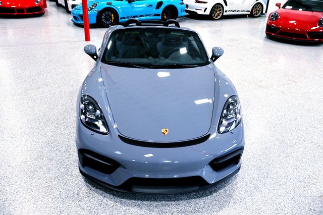 2023 Porsche 718 SPYDER Manual ARCTIC GREY...890 Miles...Rare 6sp Manual  - 22900830 - 15