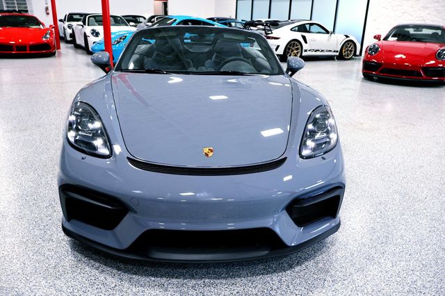 2023 Porsche 718 SPYDER Manual ARCTIC GREY...890 Miles...Rare 6sp Manual  - 22900830 - 16