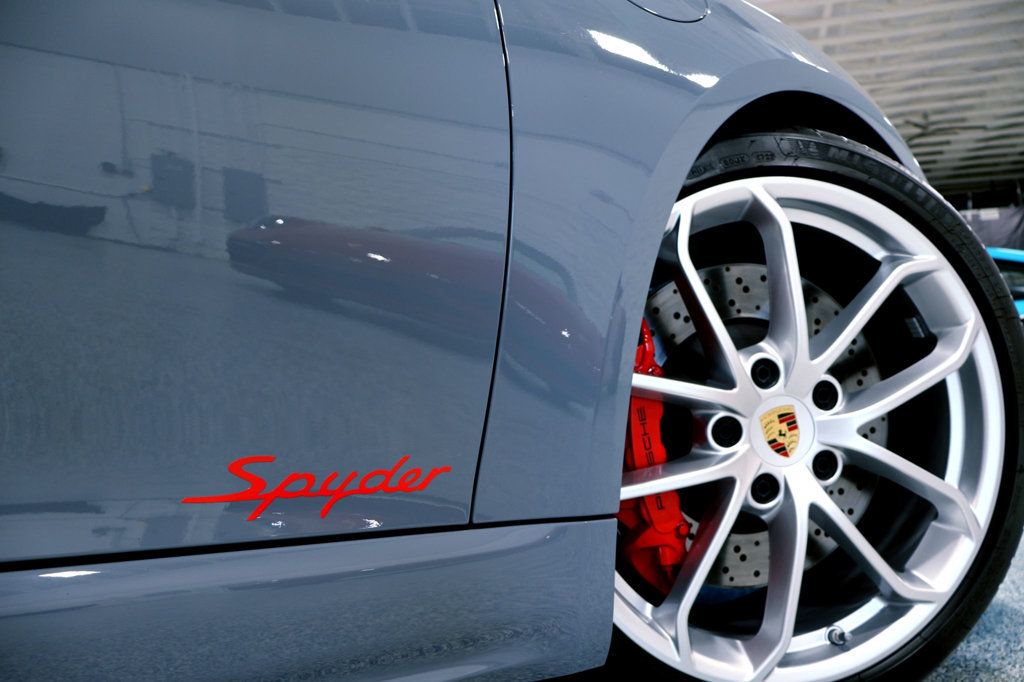 2023 Porsche Boxster Spyder photo 31