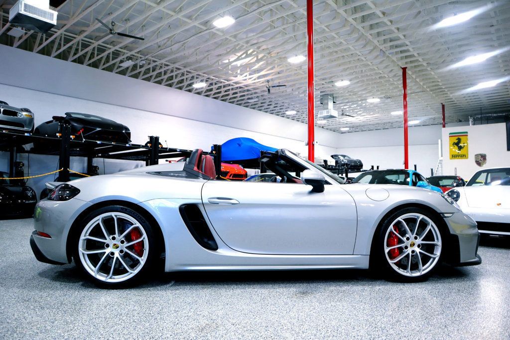 2023 Porsche 718 SPYDER Manual GT SILVER...3,513 Miles...Rare 6sp Manual  - 22783460 - 10