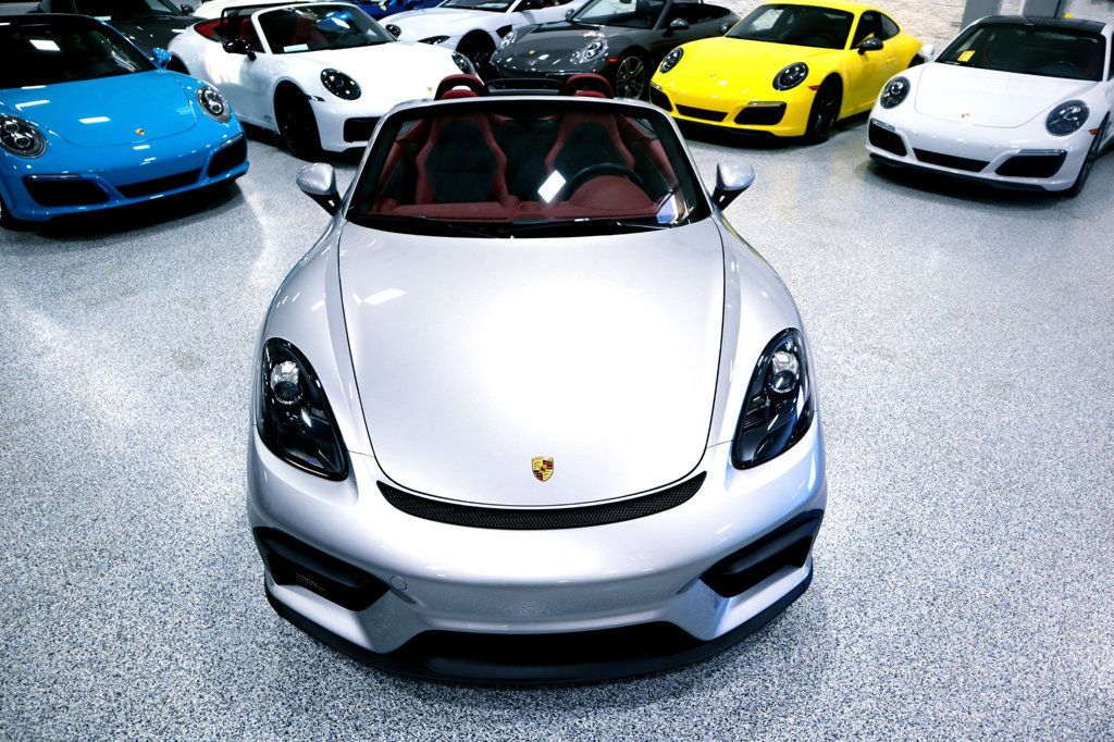 2023 Porsche 718 SPYDER Manual GT SILVER...3,513 Miles...Rare 6sp Manual  - 22783460 - 18