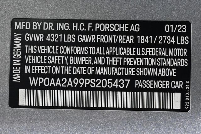 2023 Porsche 911  - 22911264 - 25