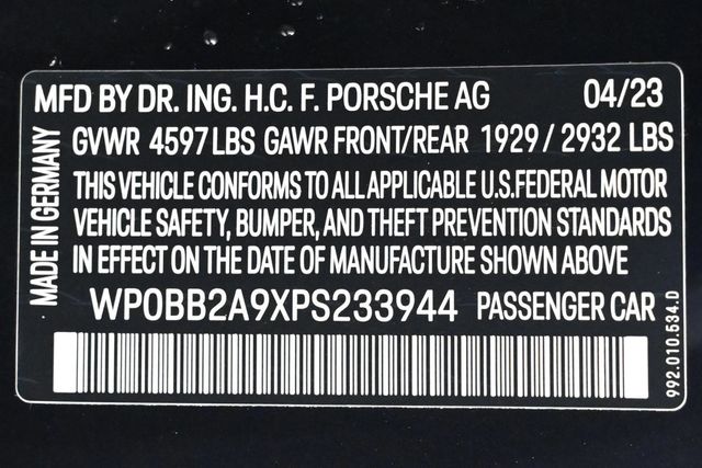 2023 Porsche 911  - 22934782 - 35