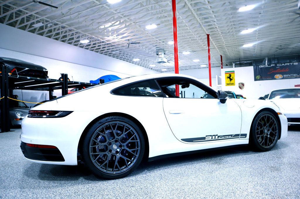 2023 Porsche CARRERA T MANUAL WHITE...2,657 Miles...Loaded Rare 7sp Manual - 22707441 - 10