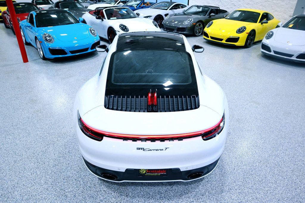 2023 Porsche CARRERA T MANUAL WHITE...2,657 Miles...Loaded Rare 7sp Manual - 22707441 - 13