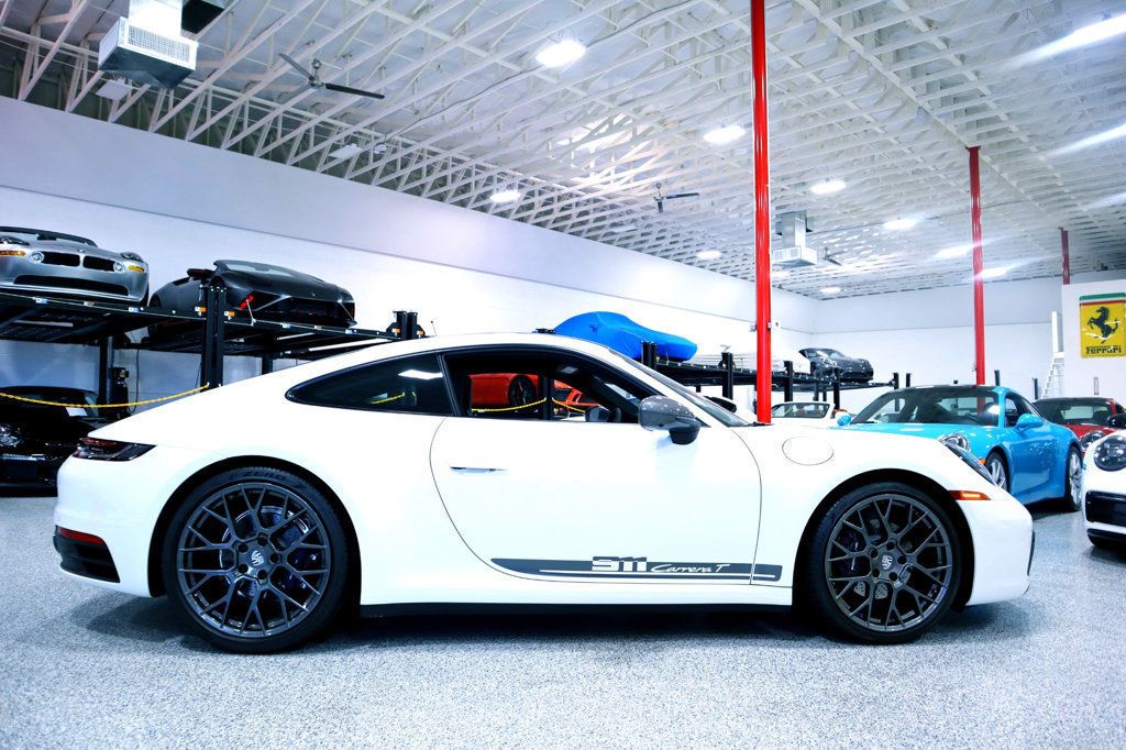 2023 Porsche CARRERA T MANUAL WHITE...2,657 Miles...Loaded Rare 7sp Manual - 22707441 - 7