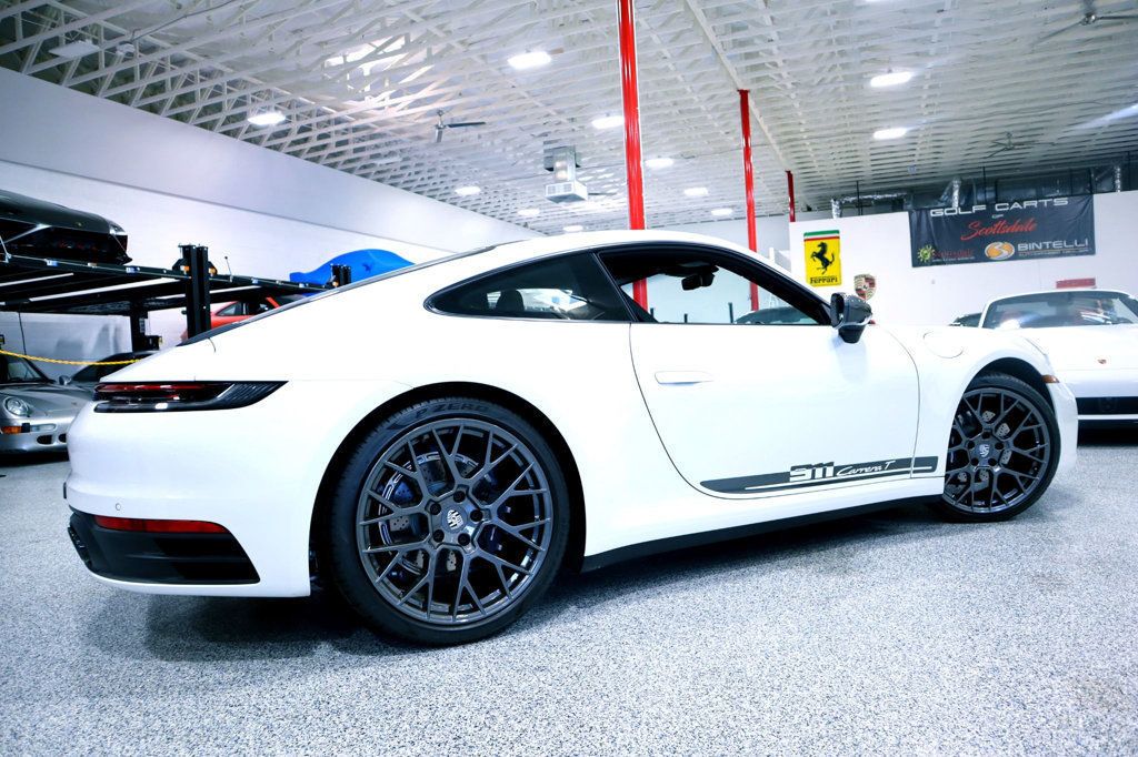 2023 Porsche CARRERA T MANUAL WHITE...2,657 Miles...Loaded Rare 7sp Manual - 22707441 - 8