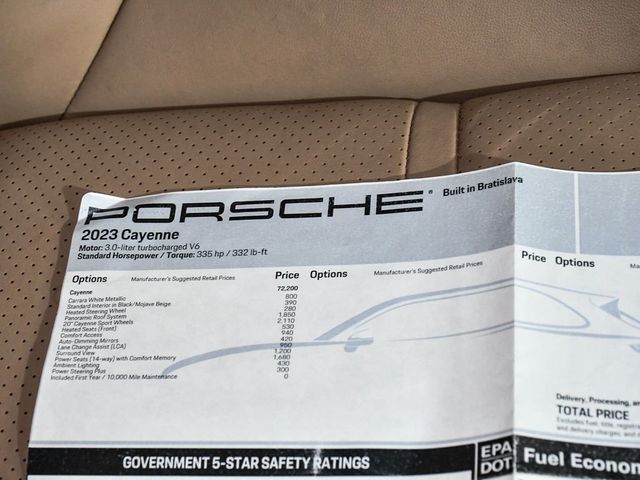 2023 Porsche Cayenne Base - 23038928 - 54