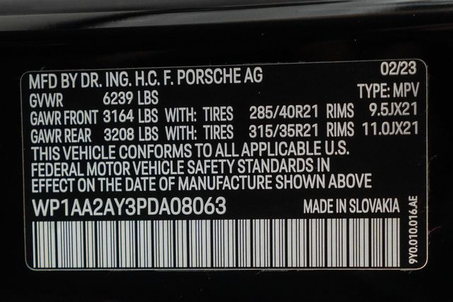 2023 Porsche Cayenne Platinum Edition - 23051387 - 42