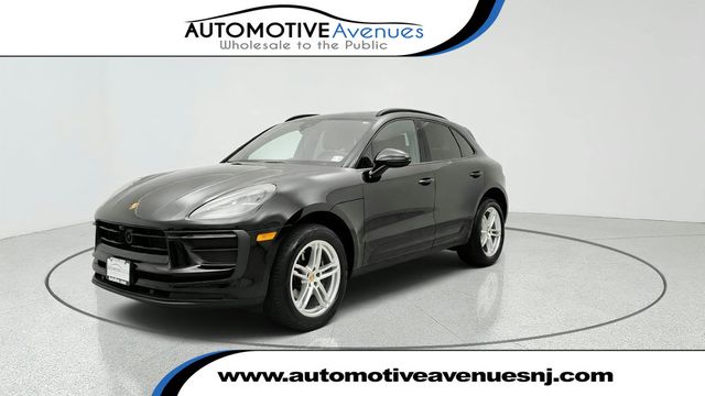 2023 Porsche Macan Base w/ Black / Bordeaux Red Leather Package & Surround View - 23079166 - 0