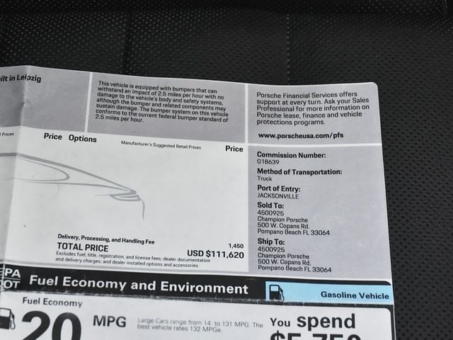 2023 Porsche Panamera Platinum Edition - 22877670 - 61