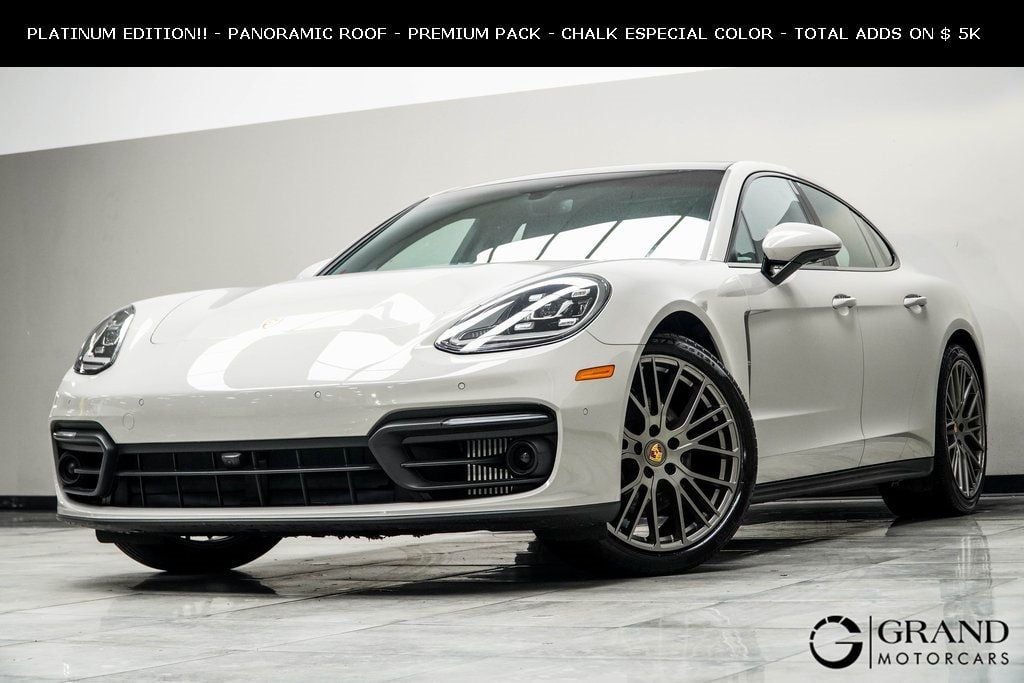 Used 2023 Porsche Panamera Platinum Edition with VIN WP0AJ2A77PL102610 for sale in Kennesaw, GA