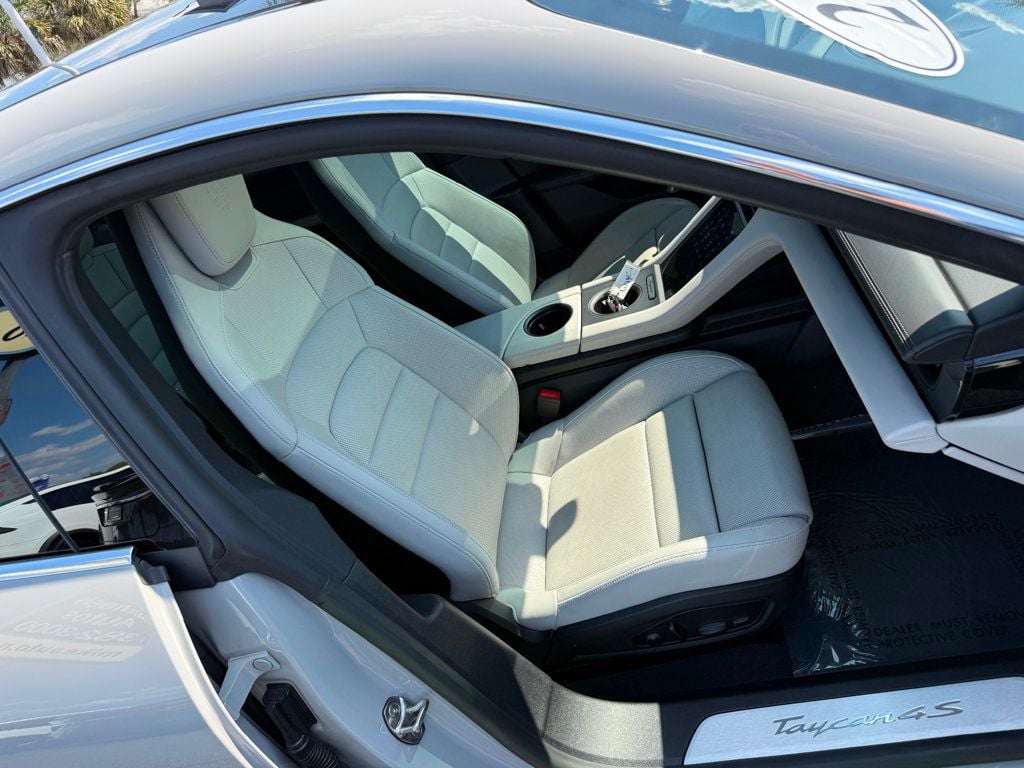 2023 Porsche Taycan **4S*MSRP$143170*PRM PKG PANO-SPRTCHRONO 21"WHEELS*PSCB BRAKES** - 22996510 - 34