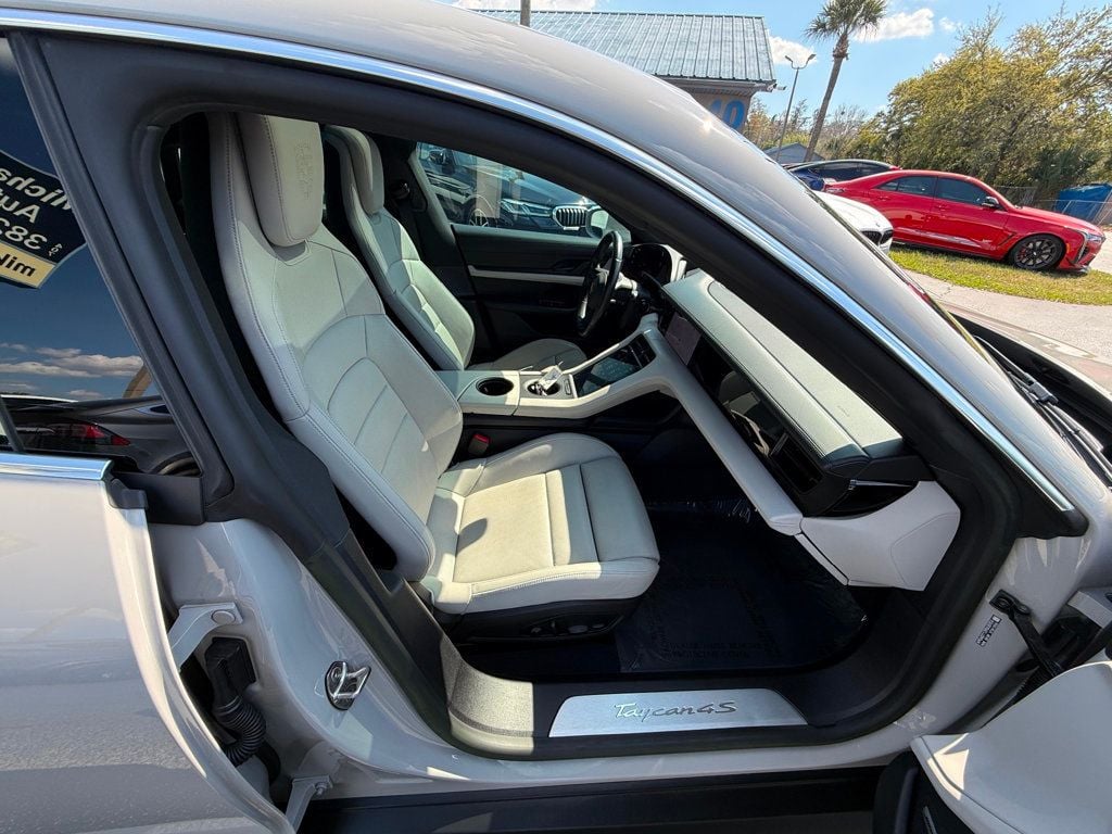 2023 Porsche Taycan **4S*MSRP$143170*PRM PKG PANO-SPRTCHRONO 21"WHEELS*PSCB BRAKES** - 22996510 - 35