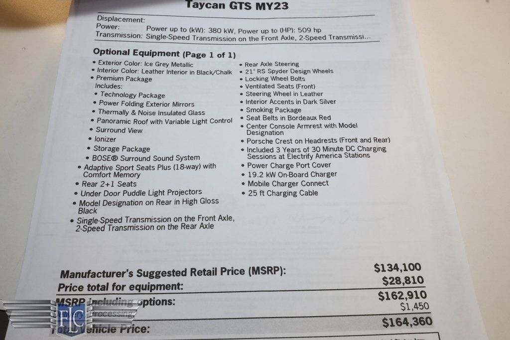 2023 Porsche Taycan GTS AWD - 23028975 - 49