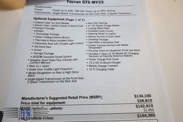 2023 Porsche Taycan GTS AWD - 23028975 - 49