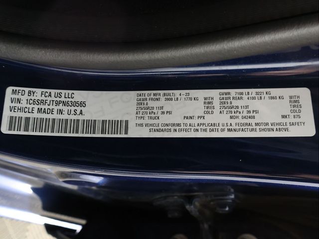 2023 Ram 1500 Laramie 4x4 Crew Cab 5'7" Box - 23016016 - 49