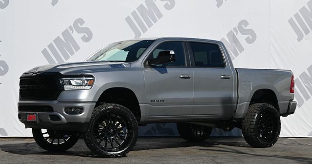 2023 Ram 1500 Laramie 4X4 Crew Cab RL Lift 24" AXE Wheels 35" AMP R/T Tires - 22965371 - 0
