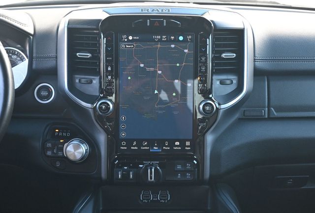 2023 Ram 1500 Laramie 4X4 Crew Cab RL Lift 24" AXE Wheels 35" AMP R/T Tires - 22965371 - 12