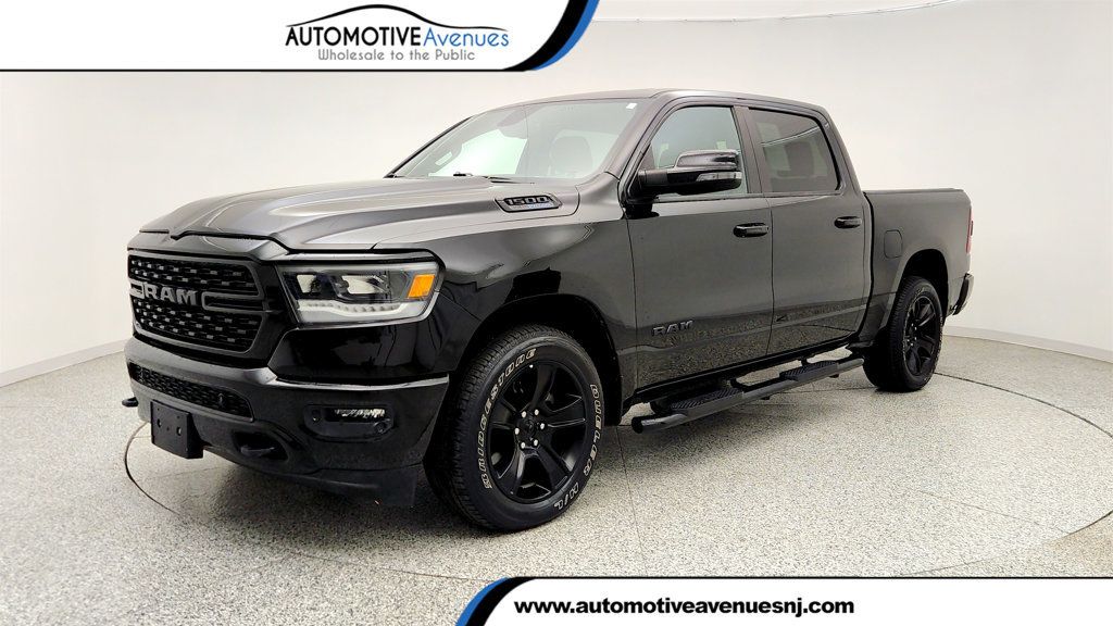 2023 Ram 1500 Lone Star 4x4 Crew Cab 5'7'' Box Night Edition w/ Level 2 Group - 23021567 | Video 1