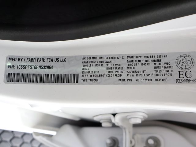 2023 Ram 1500 Longhorn 4x4 Crew Cab 6'4" Box - 23086025 - 53