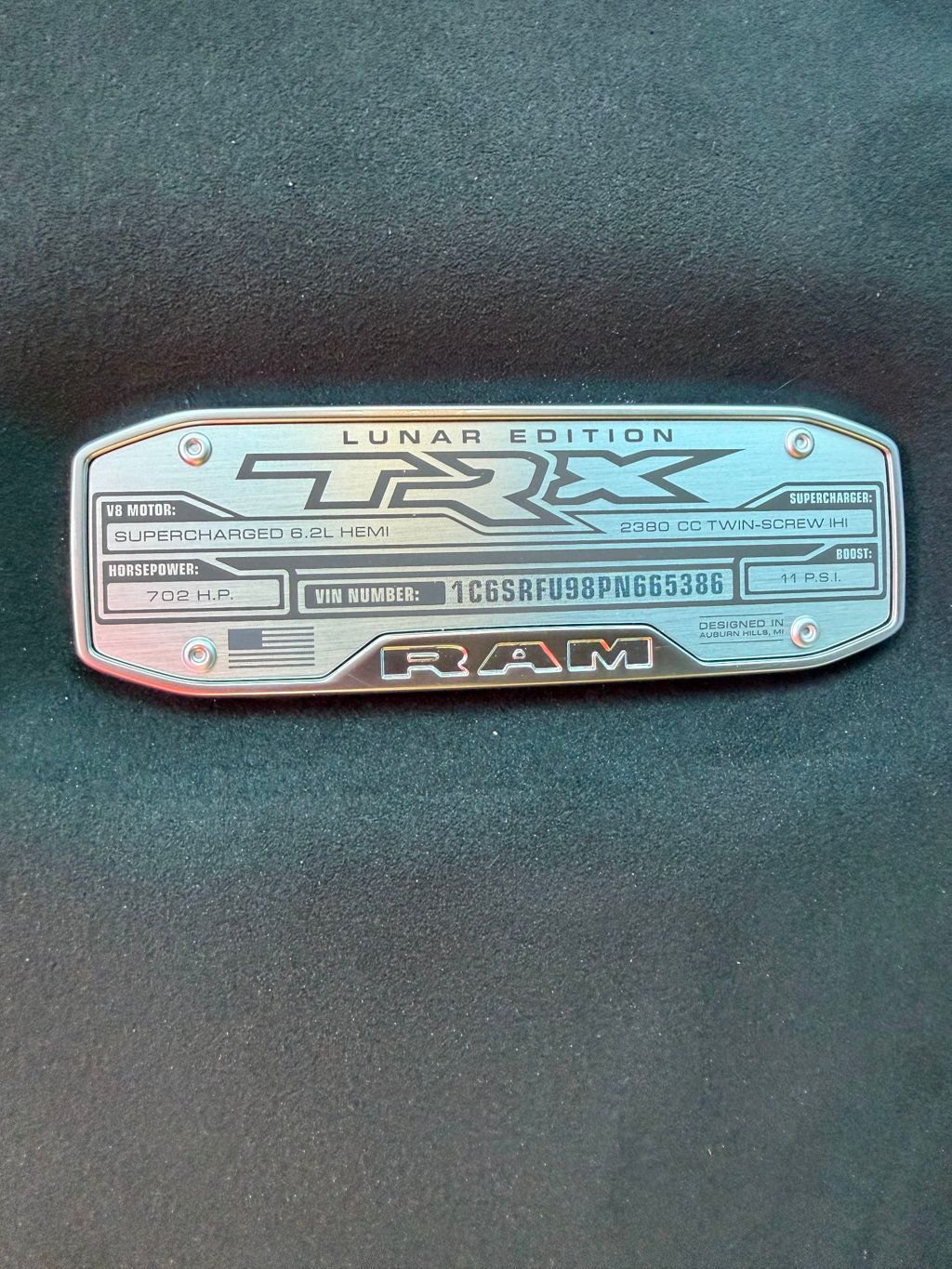 2023 Ram 1500 TRX 4x4 Crew Cab 5'7" Box - 22985929 - 38