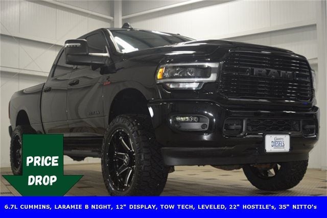 2023 Ram 2500 Laramie Level B Night Edition Off Road Leveled - 22865244 - 0