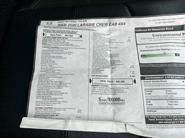 2023 Ram 2500 Southern Rust Free 1-Owner Cummins Turbo Diesel - 23046856 - 46