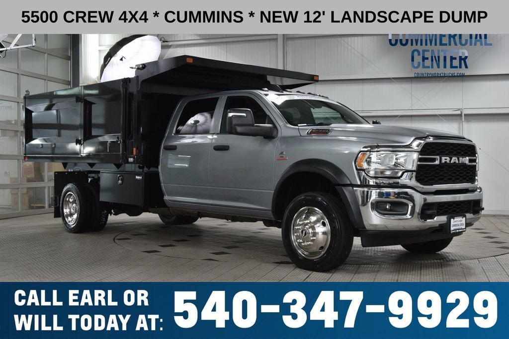 2023 Ram 5500 Chassis Cab Tradesman 4x4 Crew Cab 84" CA 197.4" WB - 23058664 | Video 1