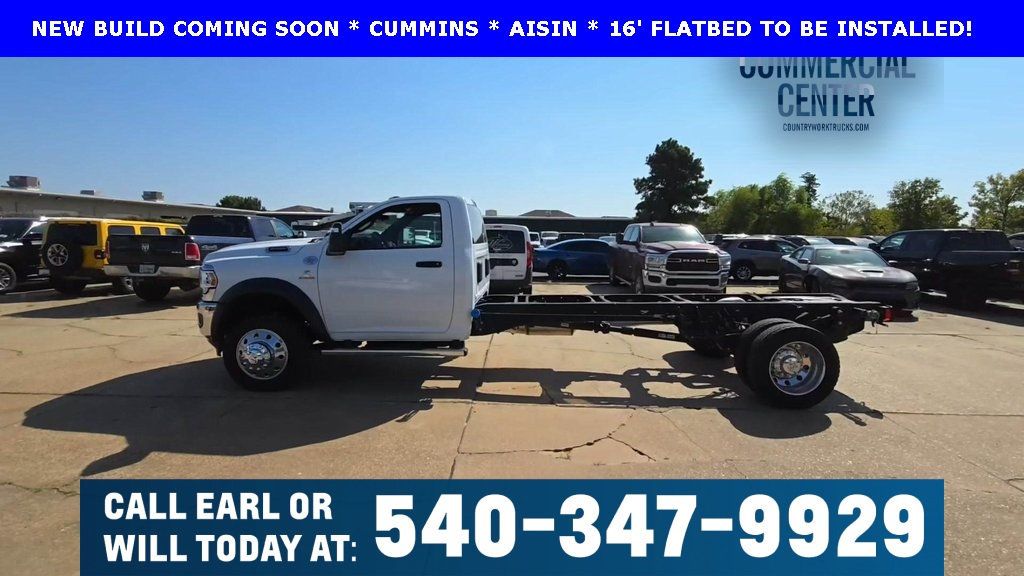 2023 Ram 5500 Chassis Cab Tradesman 4x4 Reg Cab 120" CA 204.5" WB - 22638558 - 0