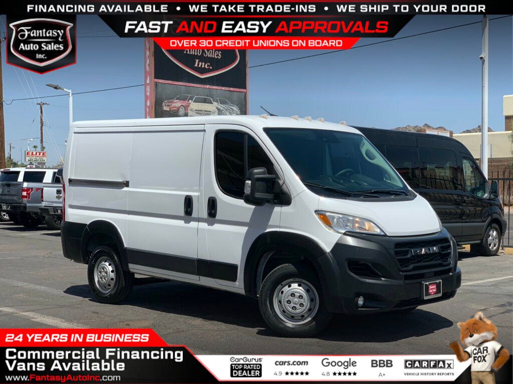2023 Ram ProMaster Cargo Van 1500 Low Roof 118" WB 1-Owner - 23019324 | Video 1