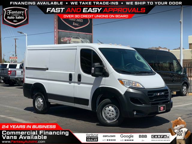 2023 Ram ProMaster Cargo Van 1500 Low Roof 118" WB 1-Owner - 23019324 - 0