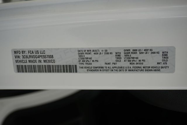 2023 Ram ProMaster Cargo Van 2500 High Roof 159" WB - 23029126 - 22