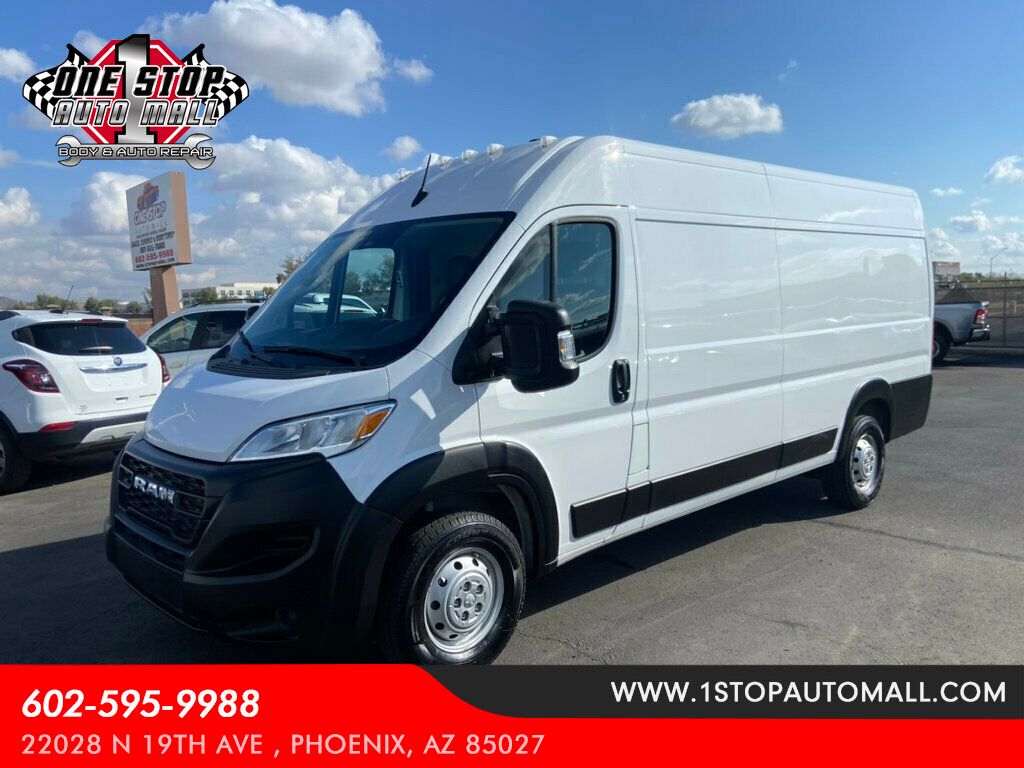 2023 Ram ProMaster Cargo Van 3500 High Roof 159" WB EXT - 22761801 - 0