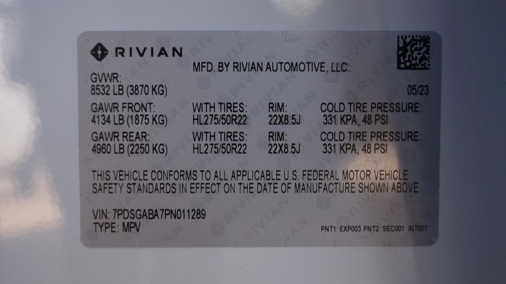 2023 Rivian R1S Adventure Sport Utility 4D - 22115520 - 68
