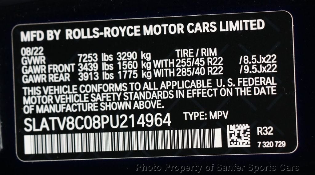 2023 Rolls-Royce Cullinan Black Badge Sport Utility - 22279934 - 46