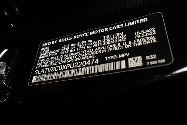 2023 Rolls-Royce Cullinan Black Badge Sport Utility - 23001935 - 45