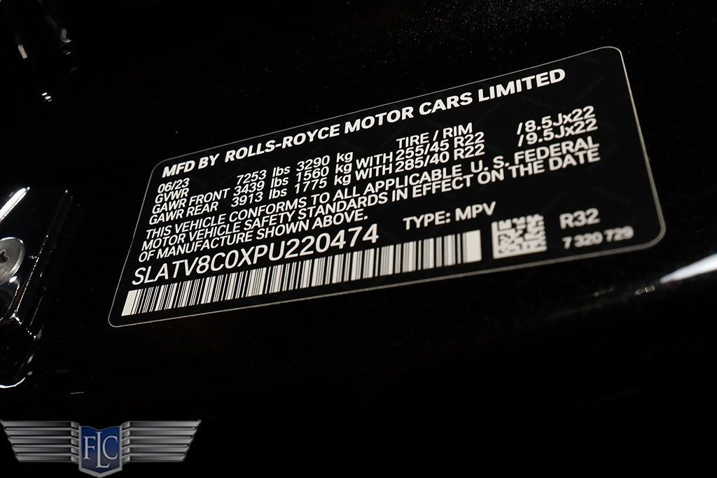 2023 Rolls-Royce Cullinan Black Badge Sport Utility - 23001935 - 46