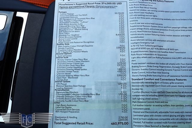 2023 Rolls-Royce Cullinan Sport Utility - 22995243 - 46