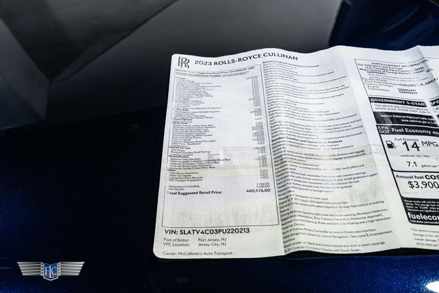 2023 Rolls-Royce Cullinan Sport Utility - 23087189 - 35