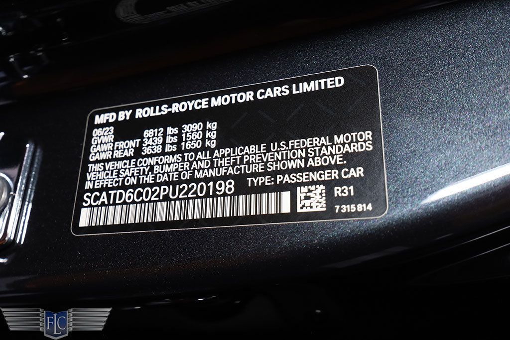 2023 Rolls-Royce Ghost Black Badge Sedan - 22489931 - 52