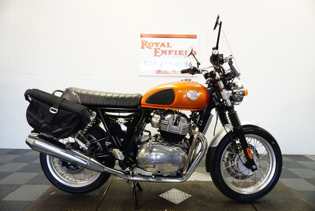 2023 ROYAL ENFIELD INT 650 ORANGE CRUSH LOADED! - 22710616 - 0