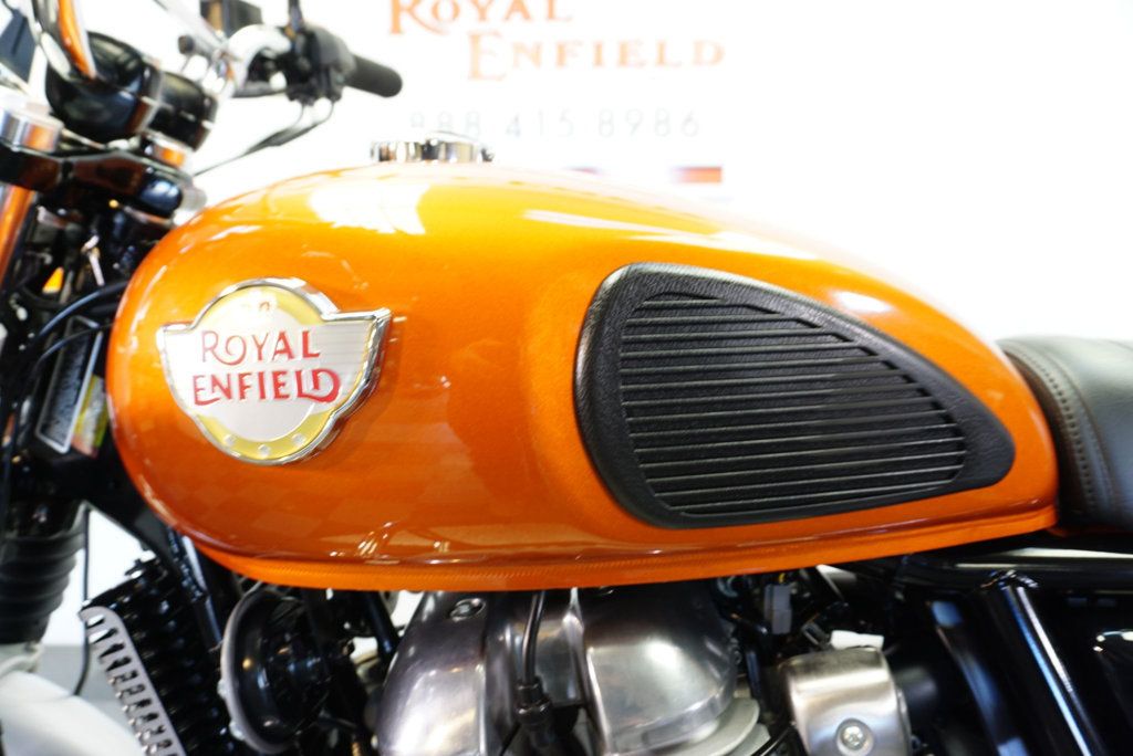 2023 ROYAL ENFIELD INT 650 ORANGE CRUSH LOADED! - 22710616 - 17