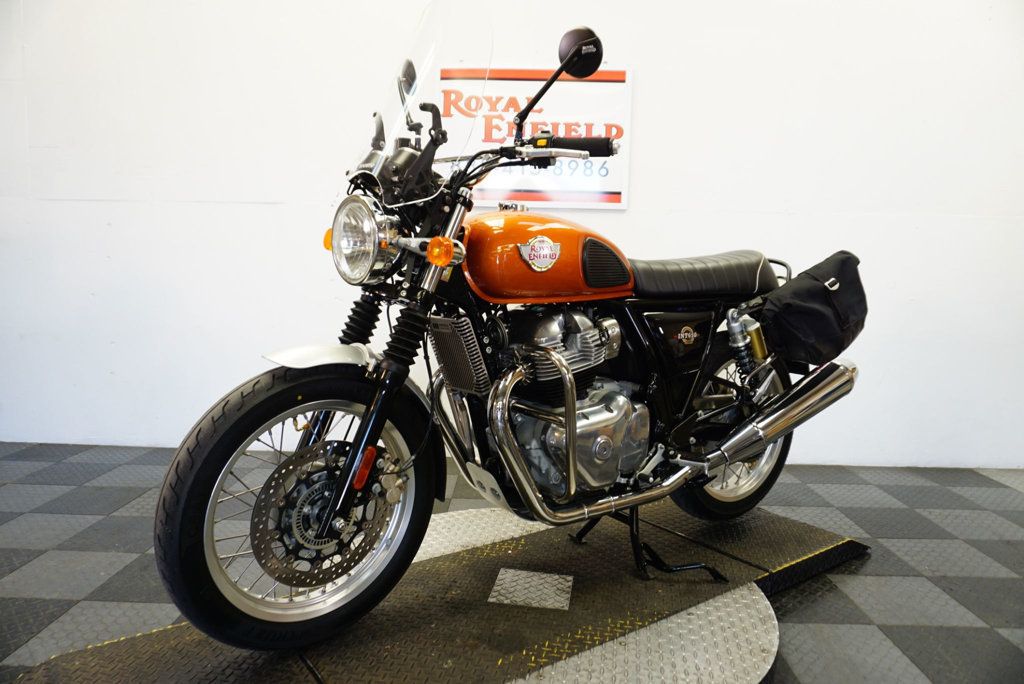 2023 ROYAL ENFIELD INT 650 ORANGE CRUSH LOADED! - 22710616 - 2